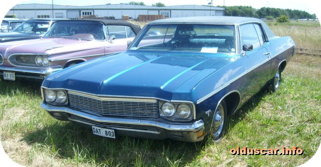 1970 Chevrolet Caprice Hardtop Coupe front